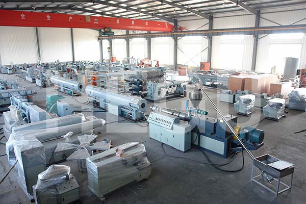 OEM/ODM Supplier Corrugated Sheet Making Machine - PVC pipe machine  PVC water pipe making machine – WOOD-PLASTIC